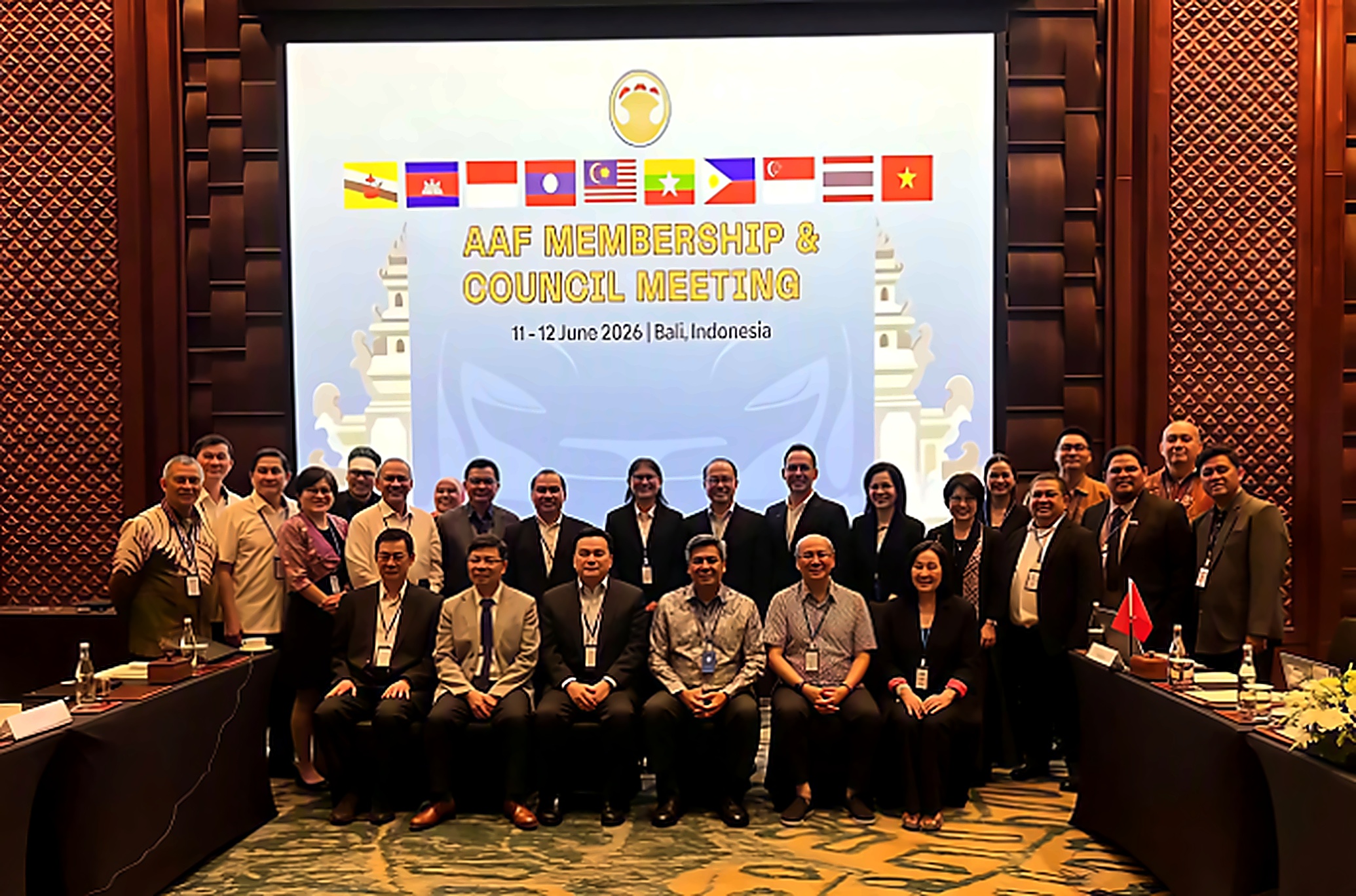AAF Membership and Council Meeting, 11-12 June 2026, Bali, Indonesia